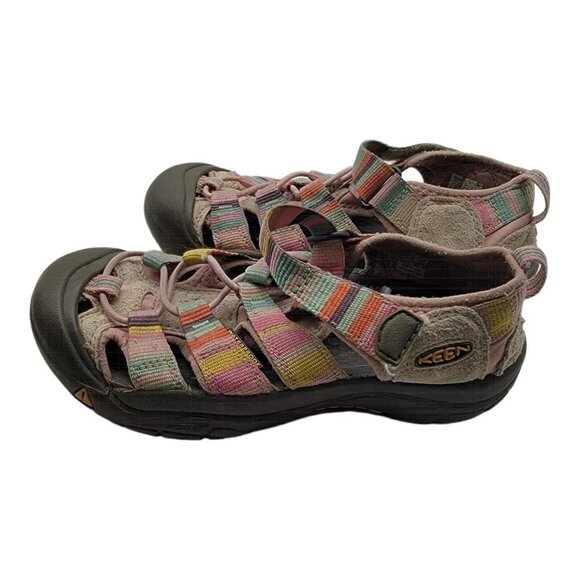 Keen Newport H2 Girl’s Sandals Size 2 Sport Waterproof Pink Multicolor 1006567 - Picture 1 of 9